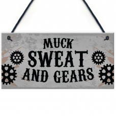 Bike Enthusiast Hanging Sign Motorbike Motorcycle Gift For Men