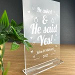 Engagement Gift For Gay Couples Him Her Friend Engagement Date
