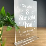 Engagement Gift For Gay Lesbian Couples Him Her Friend Engaged