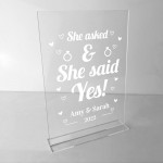 Engagement Gift For Gay Lesbian Couples Him Her Friend Engaged