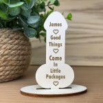 Funny Rude Gift For Boyfriend Husband Him Novelty Gifts