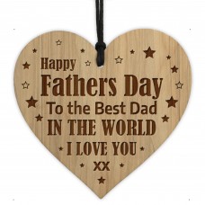 Dad Gifts For Fathers Day Engraved Heart Sign Gift For Dad