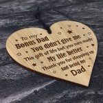 Novelty Gift For Step Dad Engraved Birthday Gift For Him