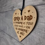 Funny Dad Gifts From Daughter Son Joke Engraved Heart