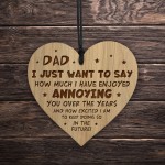 Funny Dad Gifts Birthday Christmas Engraved Heart Dad Gifts