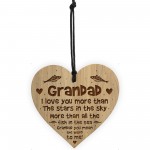Grandad Gift Poem Grandad Birthday Christmas Gift Engraved Heart