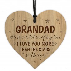 Grandad Gifts Plaque Engraved Heart Birthday Christmas Gifts