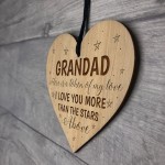 Grandad Gifts Plaque Engraved Heart Birthday Christmas Gifts