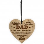 Step Dad Fathers Day Gift Engraved Heart Step Dad Gifts For Him