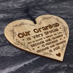 Grandad Gifts Birthday Engraved Heart Grandad Christmas Gift