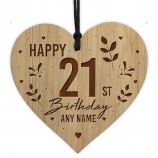 16th 18th 21st 30th Birthday Gift For Best Friend Engraved Heart