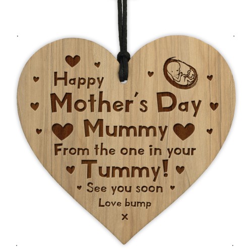 Mothers Day Gift From Bump Baby Engraved Mummy Gifts From Baby