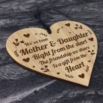 Mum Gifts Daughter Gifts Birthday Christmas Engraved Heart