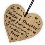 Mum Gifts Daughter Gifts Birthday Christmas Engraved Heart