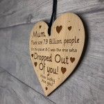 Funny Mum Gifts Engraved Heart Birthday Gift Idea For Mum