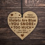 Funny Birthday Gift For Him Her Engraved Heart Birthday Gifts