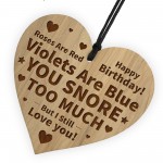 Funny Birthday Gift For Him Her Engraved Heart Birthday Gifts