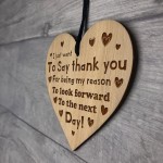Boyfriend Girlfriend Gifts THANK YOU Engraved Heart Anniversary