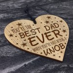 Dad Gift Novelty Birthday Christmas Gift For Dad Engraved Heart