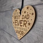 Dad Gift Novelty Birthday Christmas Gift For Dad Engraved Heart