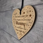 Mummy Gifts LOVE Engraved Heart Mummy Birthday Christmas Gift