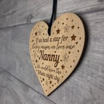 Gift For Nanny Birthday Christmas Engraved Heart LOVE Gift