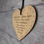Beautiful Nan Gift For Birthday Christmas Engraved Heart