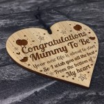 Mummy To Be Gifts Engraved Heart Mummy Birthday Baby Shower