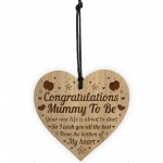 Mummy To Be Gifts Engraved Heart Mummy Birthday Baby Shower