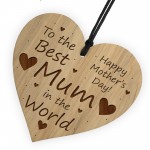 others Day Gift For BEST MUM Engraved Heart Mum Gifts