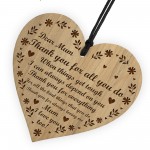 Mum I Love You Gifts Engraved Heart Mum Birthday Christmas Gifts