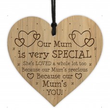 Mum Gift Ideas For Birthday Christmas Engraved Heart Thank You
