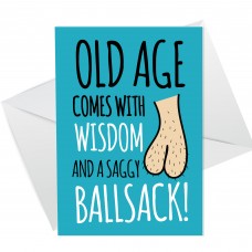 Funny Rude Birthday Card For Him Cheeky Humour Card For Men Dad 