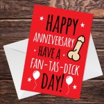Funny Rude Anniversary Card For Him Her Boyfriend Girlfriend
