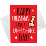 Funny Humourous Christmas Card For Friend Funny Card For Him Her