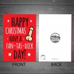 Funny Humourous Christmas Card For Friend Funny Card For Him Her