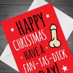 Funny Humourous Christmas Card For Friend Funny Card For Him Her