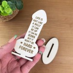Funny Rude Friendship Plaque Stand Novelty Birthday Christmas