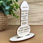 Funny Friendship Plaque Novelty Birthday Christmas Gift