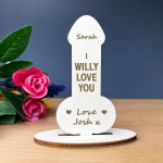 Funny Anniversary Gift For Him Her Personalised Standing Plaque