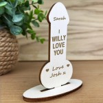 Funny Anniversary Gift For Him Her Personalised Standing Plaque