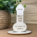 Funny Anniversary Gift For Him Her Personalised Standing Plaque