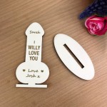 Funny Anniversary Gift For Him Her Personalised Standing Plaque