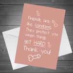 Birthday Card For Best Friend Funny Humour Card Novelty Card