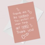 Birthday Card For Best Friend Funny Humour Card Novelty Card