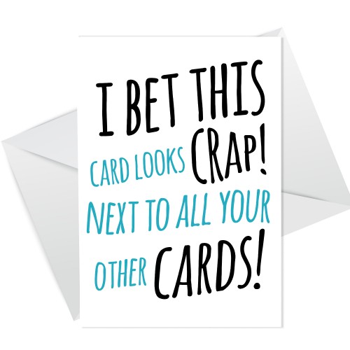 Funny Birthday Card For Dad Mum Son Daughter Humour Card Novelty