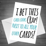 Funny Birthday Card For Dad Mum Son Daughter Humour Card Novelty