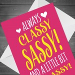 Birthday Card For Daughter Mum Auntie Funny Humour Card Novelty