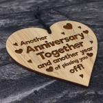 Funny JOKE Anniversary Gift For Him Her Boyfriend Girlfriend