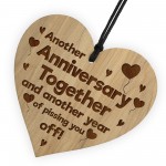Funny JOKE Anniversary Gift For Him Her Boyfriend Girlfriend
